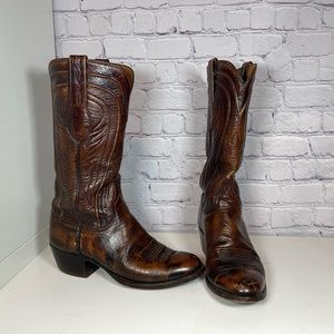 Lucchese 6.5 B / 6 1/2 B Classic San Antonio 8083 Brown